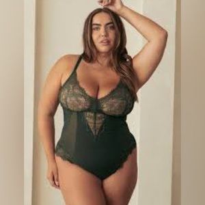 FOREST GREEN Pinsy Shapewear - 1X